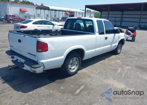 2001 Chevrolet S-10 Ls from USA, damaged, VIN 1GCCS19W218191492